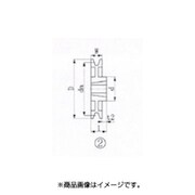 EVN ブッシングプーリー SPB 200mm 溝数10 SPB200-10