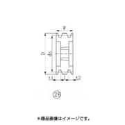 EVN ブッシングプーリー SPB 200mm 溝数5 SPB200-5