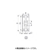 EVN ブッシングプーリー SPB 265mm 溝数5 SPB265-5