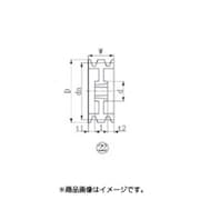 EVN ブッシングプーリー SPB 280mm 溝数4 SPB280-4
