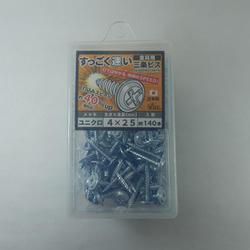 ユニクロ すっごく速い三条金具ビス 4×25 544-344