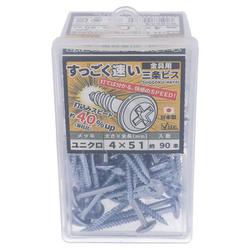 ユニクロ すっごく速い三条金具ビス 4×51 544-352