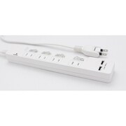 ヨドバシカメラオリジナル USBポート付スイッチタップ 4個口 3ｍ TSSU-430W