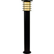JAPPY ソーラーポールライト 1Mモデル 黒色 電球色LED SPL-10-ORB
