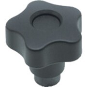 ELESA 安全アジャストスターノブ SSTK50X40NA