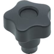ELESA 安全アジャストスターノブ SSTK50X50N