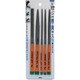 ST-06 [ツボサン 細工用ヤスリ 10本型 5PCS BP入り （107-7092） 5本入り]