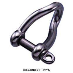 水本 ステンレス ヒネリシャックル 長さ61mm内幅24mm 1個 SPT-12