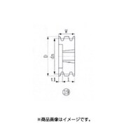 EVN ブッシングプーリー SPZ 106mm 溝数6 SPZ106-6