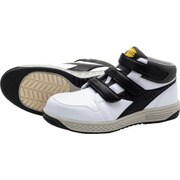 SR18230 [ディアドラ （DIADORA） 安全作業靴 スターリング ホワイト/チャコールグレー 23.0cm]