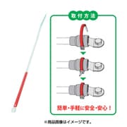 JAPPY 後付サーモタイ メモリータイプ 適応電線22SQ~60SQ 30本 赤 STT-M-RED