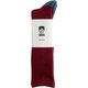 B-Socks BG-201-2 Wine サイズ3(25-27cm) [スキーソックス]