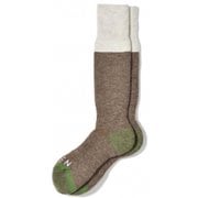 A-Socks BG-206 Brown サイズ3(25-27) [スキーソックス]