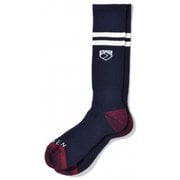 College Socks BG-208 1529 Navy サイズ3(25-27cm) [スキーソックス]