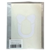 UMLAUT STICKER 5801 WHITE [ロゴステッカー]