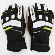 (SP)PROFI SL JUNIOR S486121012550 ホワイト/ネオンイエロー 5インチ [スキーグローブ ジュニア]