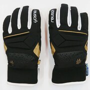 (SP)LINDSEY JR R-TEX XT JR S486127070750 ブラック/ゴールド 5インチ [スキーグローブ ジュニア]