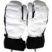オリジナル 3フィンガーグローブ IC17RB-3FG01 WHITE XS（Ws-M）サイズ [スキー グローブ レディース]