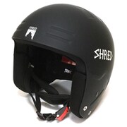 SHRED_BASHER NOSHOCK DHEBASG11S BLACKOUT S 6773 [スキーヘルメット メンズ]
