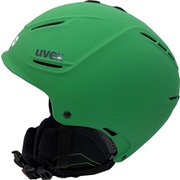 p1us スキーヘルメット 5661537107UVEX グリーンマット 59-62cm [スキーヘルメット]