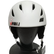 NINE AsianFit 7073296 Mat White Sサイズ [スキーヘルメット]