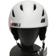 NINE AsianFit 7073298 Matte White Lサイズ [スキーヘルメット]