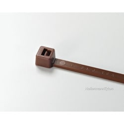 ヘラマンタイトン カラータイ 幅2.5×長さ100mm 屋内使用 (1000本) T18R-BRW