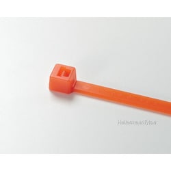 ヘラマンタイトン カラータイ 幅2.5×長さ100mm 屋内使用 (1000本) T18R-ORG