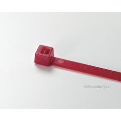 ヘラマンタイトン カラータイ 幅2.5×長さ100mm 屋内使用 (1000本) T18R-RED