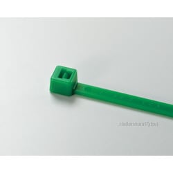 ヘラマンタイトン カラータイ 幅3.6×長さ202mm 屋内使用 (100本入) T30L-GRN