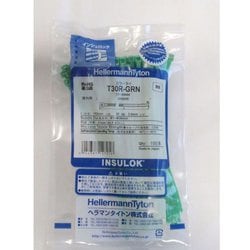 ヘラマンタイトン カラータイ 幅3.5×長さ152mm 屋内使用 (100本入) T30R-GRN
