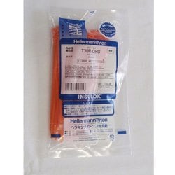 ヘラマンタイトン カラータイ 幅3.5×長さ152mm 屋内使用 (100本入) T30R-ORG