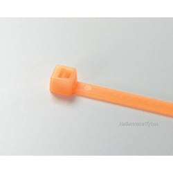 ヘラマンタイトン インシュロック カラータイ 幅3.5×長さ152mm 屋内使用 100本入 蛍光オレンジ 結束径φ（mm）1.0-36.0 T30R-ORG-L