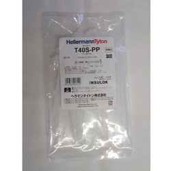 ヘラマンタイトン インシュロックタイ MSタイ (ポリプロピレン製) T40S-PP