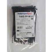 ヘラマンタイトン インシュロックタイ MSタイ ポリプロピレン製 耐候グレード T40S-PP-W