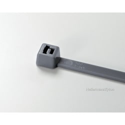 ヘラマンタイトン カラータイ 幅4.8×長さ383mm 屋内使用 (100本入) T50L-GRY