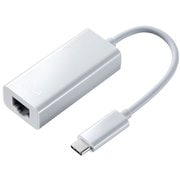 USB3.1 TypeC-LAN変換アダプタ(ホワイト) USB-CVLAN2W