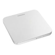 USB 2.0対応 ポータブルDVDドライブ ホワイト DVRP-U8ZW