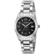 コンクエストクラシック ブラック 腕時計 並行輸入品 2年保証 L2.285.4.56.6