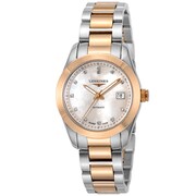 コンクエストクラシック ホワイトパール 腕時計 並行輸入品 L2.285.5.87.7