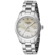 コンクエストクラシック ホワイトパール 腕時計 並行輸入品 2年保証 L2.385.4.87.6