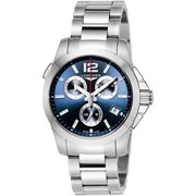 コンクエスト ブルー 腕時計 並行輸入品 2年保証 L3.702.4.96.6