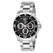 ハイドロコンクエスト ブラック 腕時計 並行輸入品 L3.744.4.56.6