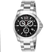 コンクエスト ブラック 腕時計 並行輸入品 2年保証 L3.800.4.56.6