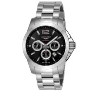 コンクエスト ブラック 腕時計 並行輸入品 L3.801.4.56.6