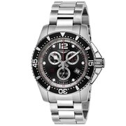 ハイドロコンクエスト ブラック 腕時計 並行輸入品 2年保証 L3.843.4.56.6