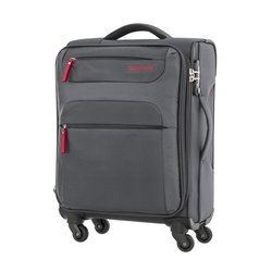 ヨドバシ Com アメリカンツーリスター American Tourister サムソナイト Samsonite Ski 26r 68cm Grey Red スーツケース 通販 全品無料配達