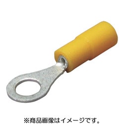 TMEX [ニチフ 環境配慮形 絶縁被覆付圧着端子 (R形)丸形 0.3-3.5-YEL (100P)]