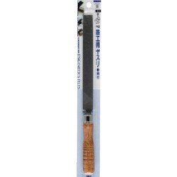 TE-2 [ツボサン 鉄工用ヤスリ 平 200mm 中目 木柄付 BP入り （108-1184） 1本]