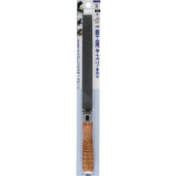 TE-3 [ツボサン 鉄工用ヤスリ 平 200mm 細目 木柄付 BP入り （108-0495） 1本]
